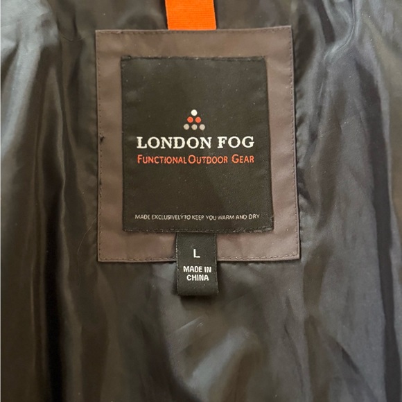 LONDON FOG Functional Outdoor Gear Reg Coat Jacket 2-in-1 Men's Size L - Picture 8 of 11